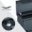 Modern Anthracite Grey Mailbox with Soft-Close Lid & Holder 4