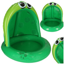 Aufblasbarer Pontonpool mit Baldachinfrosch 95 cm