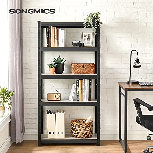 Heavy-Duty Adjustable Storage Shelves, 130kg Load Capacity 1