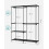 Large Capacity Wardrobe with 3 Hanging Sections & Shelves 7
