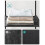 Large Capacity Wardrobe with 3 Hanging Sections & Shelves 5