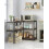 Heavy Duty Shelving Unit with Adjustable Rustic Wood Shelves 7