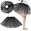 Tüll-Tutu-Rock-Kostüm schwarz 1