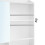 Minimalist White Dressing Table with Mirror & Storage 4
