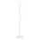 Modern White Coat Stand with 8 Pegs for Entryway & Bedroom 1