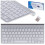 Smart-TV-Funktastatur silber 1