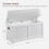 Safety Hinged Storage Bench with High Load Capacity 6