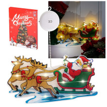 LED-Pendelleuchten Weihnachtsdekoration Weihnachtsmannschlitten