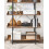 Industrial 5-Tier Bookshelf: Stable, Spacious, Easy Assembly 6
