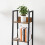 Rustic 4-Tier Ladder Shelf for Books & Decor, Easy Assembly 7