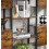 Industrial Style Steel Frame Bookcase, 5 Shelves 6