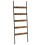 Rustic Brown Blanket Ladder: Stylish Storage Solution 1