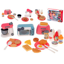 Mikrowellen-Toaster, Mixer, Gemüse + Zubehör