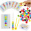 Lernpuzzle mit bunten Montessori-Kugeln 1