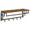 3-in-1 Wall Coat Rack with Shelf, Hooks & Hanging Rail 1