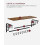 3-in-1 Wall Coat Rack with Shelf, Hooks & Hanging Rail 6