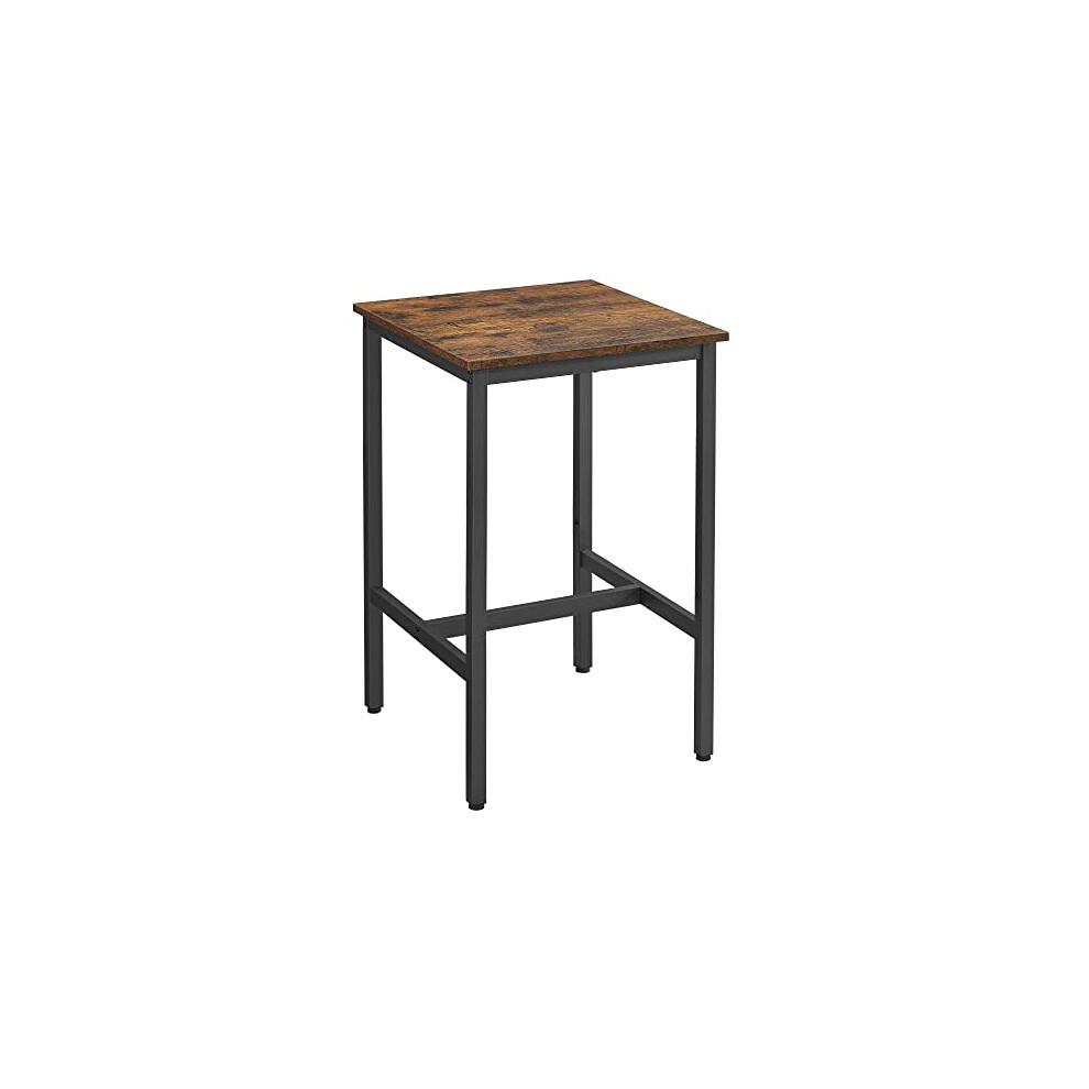 Pricenet Durable Industrial Breakfast Bar Table With Footrest