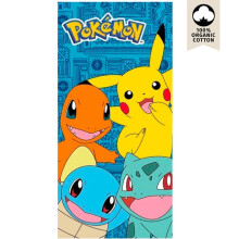 Pokémon-Strandtuch aus Baumwolle