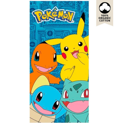 Nintendo Pokémon-Strandtuch aus Baumwolle