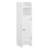 Compact White Bathroom Cabinet with Adjustable Shelves 1