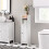 Compact White Bathroom Cabinet with Adjustable Shelves 4