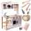 LULILO Kinderküche aus Holz MDF KUKETO + Zubehör 1