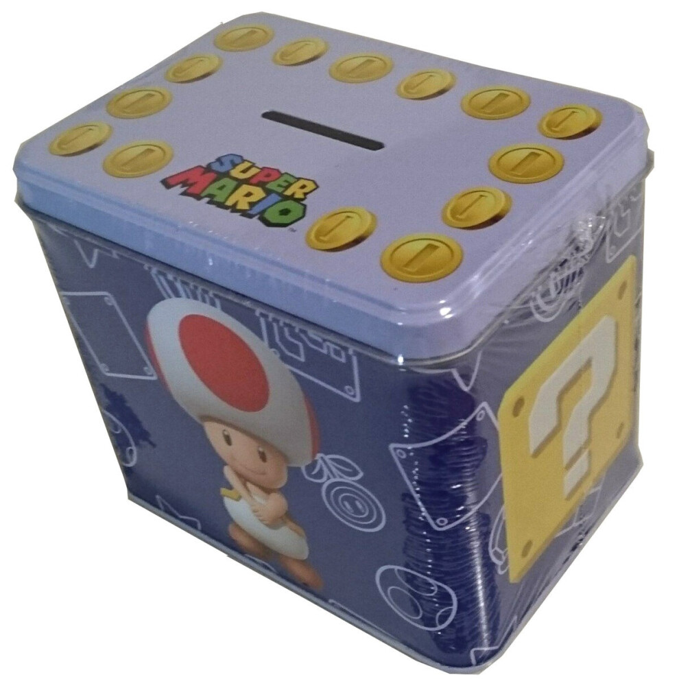 Nintendo Super Mario Bros Toad Mug + Money Box Set