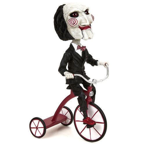 NECA Saw Puppet on Tricycle Head Knockers figure 20cm