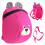 Kindergartenrucksack Teddybär rosa 1