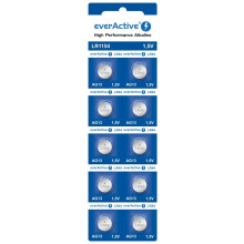 Batterie everActive Alkaline G13 LR44 LR1154 Blister 10szt.