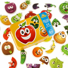 Obst-/Gemüsedosenpuzzle 25 Rätsel