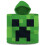 Minecraft cotton poncho towel 1