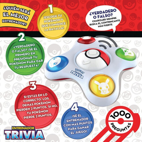 Spanish Pokemon Trivia board game 2