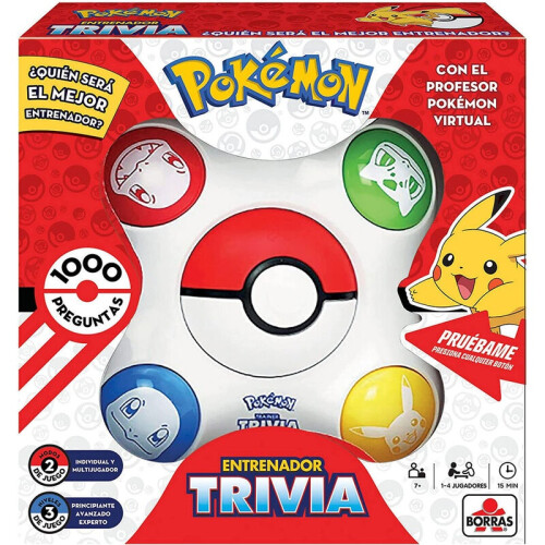 Spanish Pokemon Trivia board game