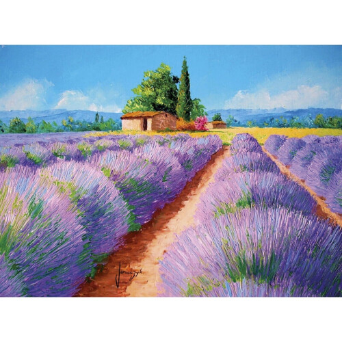 Clementoni Lavender Scent High Quality puzzle 500pcs