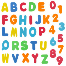 Badespielzeug Buchstaben Zahlen Badespielzeug aus Schaumstoff