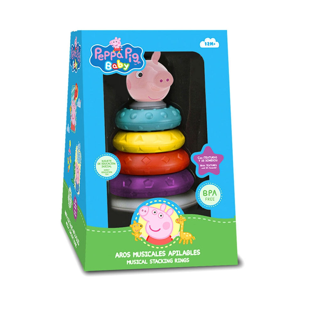 Peppa Pig stackable hoops