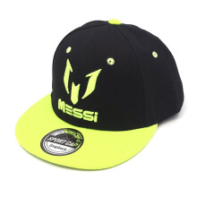 (Messi fluorescent) 2024 New Children's Hat Messi Hip Hop Snapback Hat Kids Baseball Cap