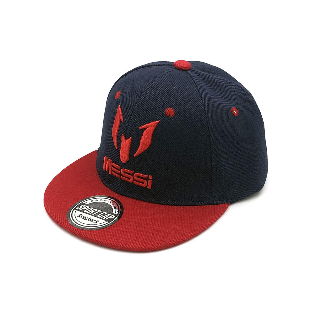 (Messi Navy ) 2024 New Children's Hat Messi Hip Hop Snapback Hat Kids Baseball Cap Blue