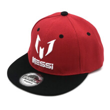 (Messi red) 2024 New Children's Hat Messi Hip Hop Snapback Hat Kids Baseball Cap