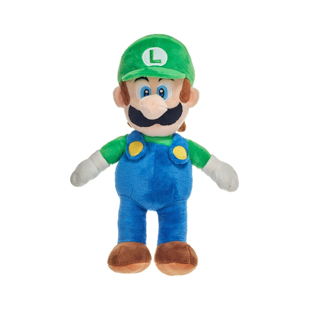 Nintendo Mario Bros Luigi Soft Plush Toy 38Cm