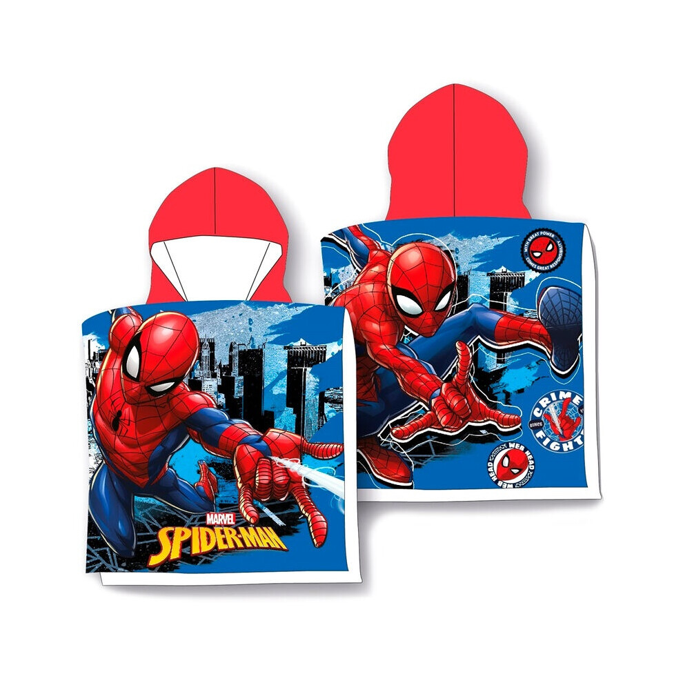 Marvel Marvel Groot Marvel Spiderman Microfibre Poncho Towel