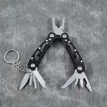 (Black) Multifunction Stainless Steel Multi-tool