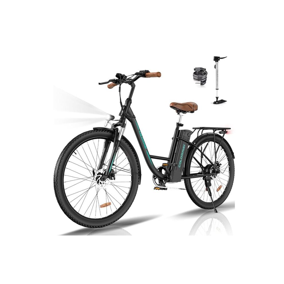 COLORWAY BK31 Electric Bike, 28 inch E Bike 250W Motor 36V15AH Battery