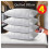 Imperial Rooms (4 Quilted Pillow) Quilted Pillows Neck Back Support 1, 2 & 4-Pack 1