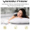Imperial Rooms (4 Quilted Pillow) Quilted Pillows Neck Back Support 1, 2 & 4-Pack 9
