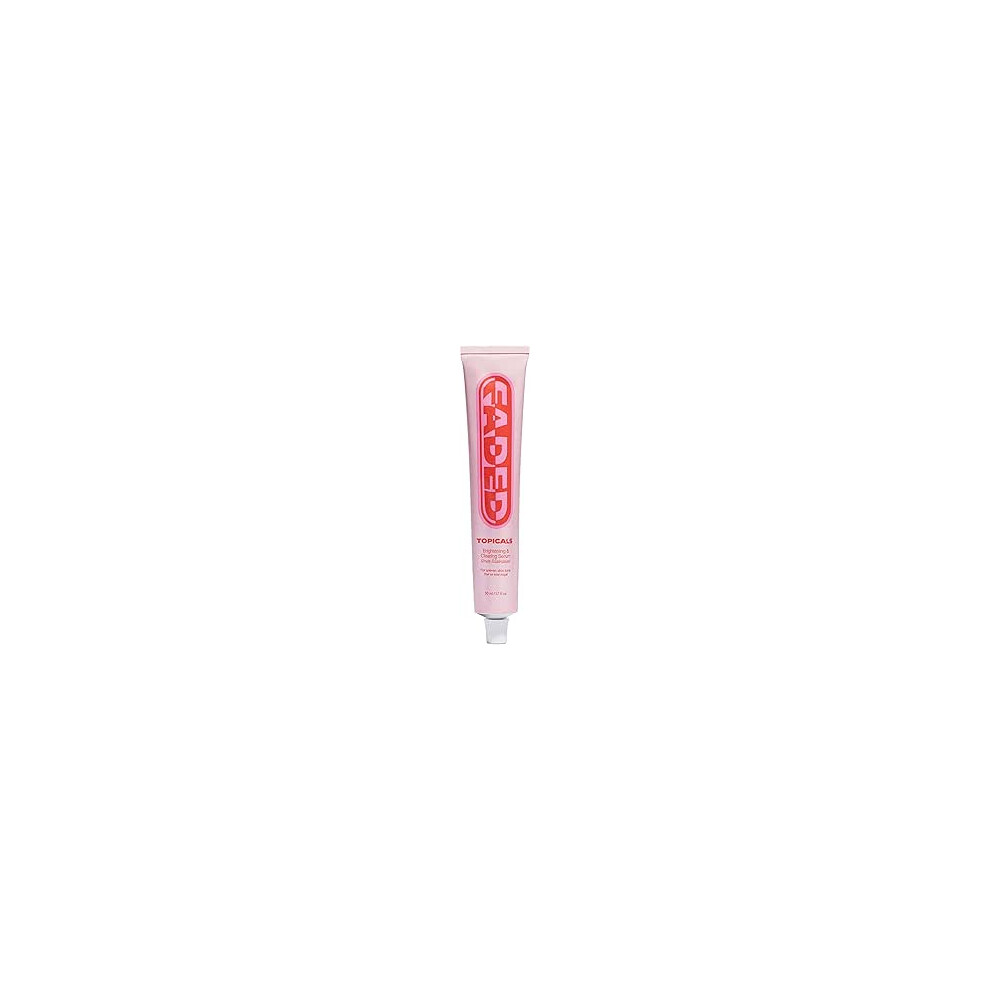 FADED Topicals Brightening & Clearing Serum 50ml, Pink, 1.76 Ounce