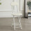 Living And Home 70cm Folding Dining Table and 4 Chairs Space Saving Kitchen Table Chairs Set 3