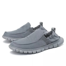 (Grey, UK10.5=EUR45) Plus Size Mens Casual Outdoor Walking Trainers Shoes Sports Gym Fitness Sneakers