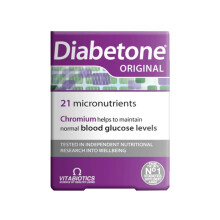 Vitabiotics Diabetone 30 Tablets - Comprehensive Nutritional Support for Diabetes Management